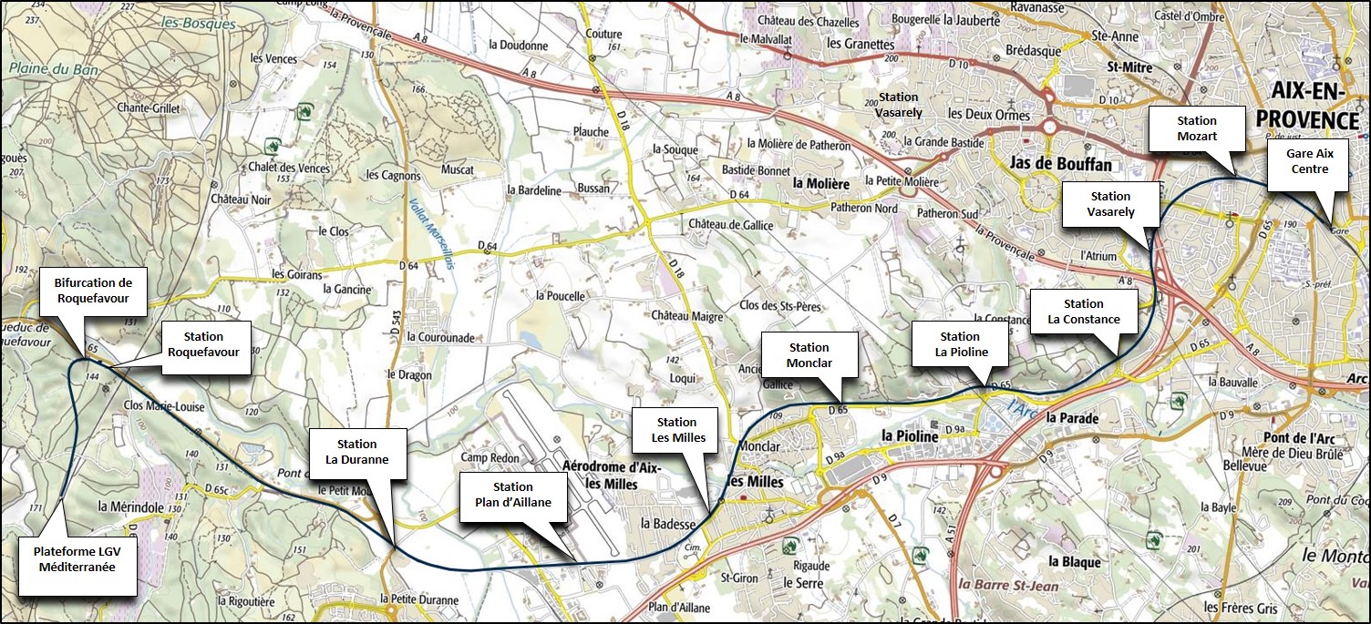 Section Aix - Roquefavour